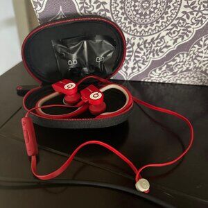 Powerbeats High-Performance Wireless Earphones - Red